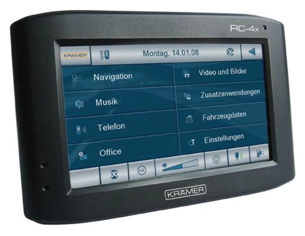 Krämer Automotive Navigationssystem Route-Commander RC-4x mit CarPC-Software CPS