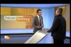 Bild: Bergsteigen: Michael Bübl live im Fernsehstudio