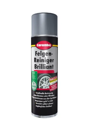 Bild: Caramba präsentiert BRILLIANT – den Felgenreiniger aus der innovativen Aerosoldose