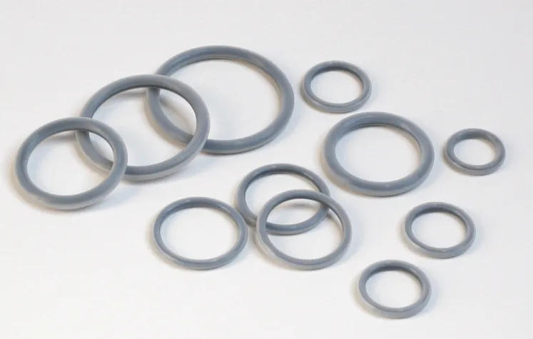 Bild: Viton®-Dichtungen nahtlos PTFE ummantelt
