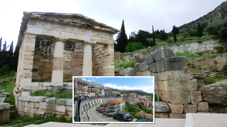 Bild: Eine Reise zur griechischen Orakelstätte Delphi