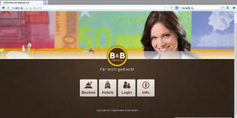 Bild: Responsive Webdesign - B&B Hotels mit neuer mobiler Webseite