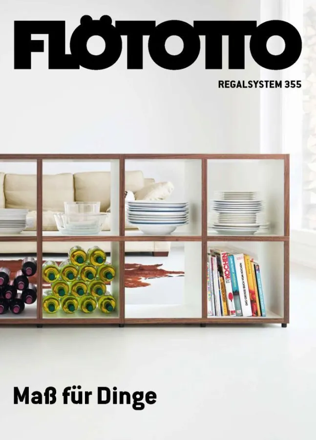 FLÖTOTTO zeigt unter anderem sein neues Regalsystem 