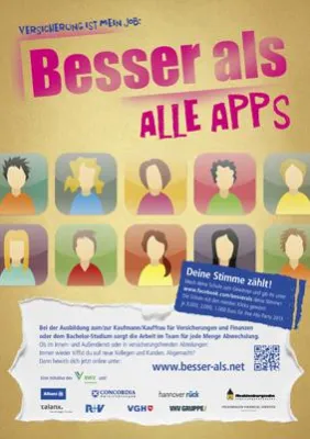 Bild: Employer Branding-Kampagne für neun Versicherungen