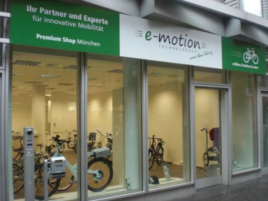e-motion Technologies, Experte für eBikes, Pedelecs und Elektrofahrräder, eröffnet Premium-Shop in München Bild: e-motion Technologies, Experte für eBikes, Pedelecs und Elektrofahrräder, eröffnet Premium-Shop in München