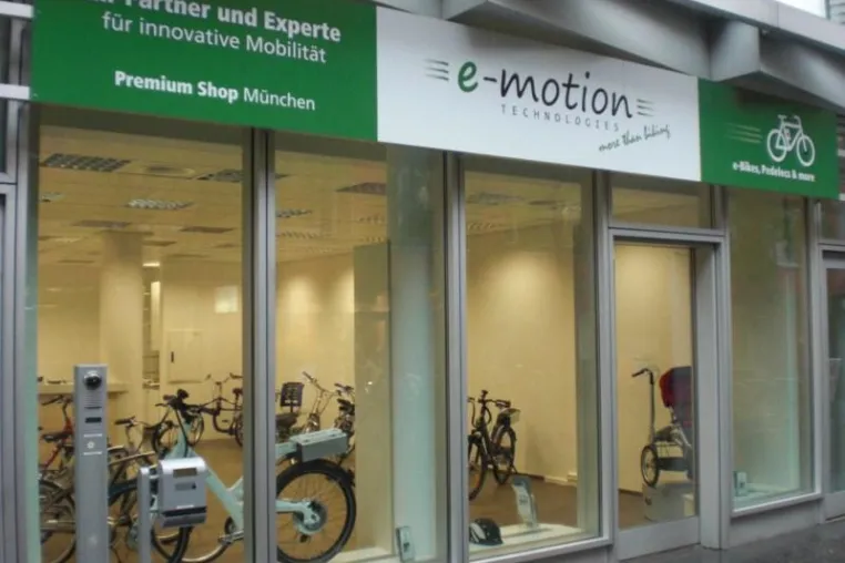 e-motion Technologies, Experte für eBikes, Pedelecs und Elektrofahrräder, eröffnet Premium-Shop in München Bild: e-motion Technologies, Experte für eBikes, Pedelecs und Elektrofahrräder, eröffnet Premium-Shop in München