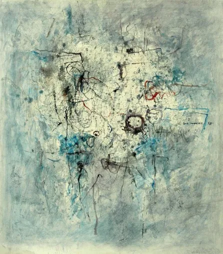 Bild: Bernd Berner (1930 - 2002): Vor dem Flächenraum - Frühe Arbeiten in der Hamburger galerie carstensen