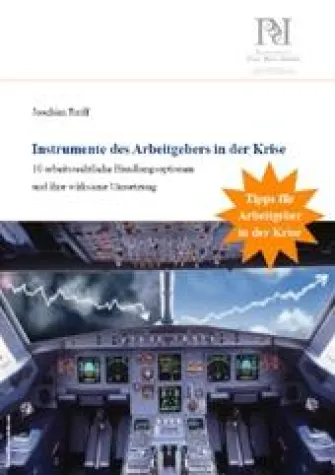 Bild: Instrumente des Arbeitgebers in der Krise - Kostenloses Ebook