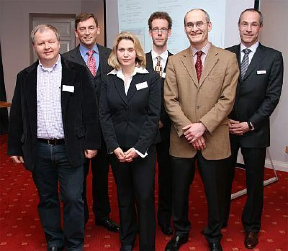 Referenten des 9. Klinischen Nachmittags der Augen- und Laserklinik Castrop-Rauxel am 04.02.2009.