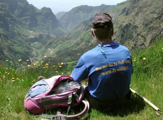 In kleinen Gruppen auf Madeira wandern Bild: In kleinen Gruppen auf Madeira wandern