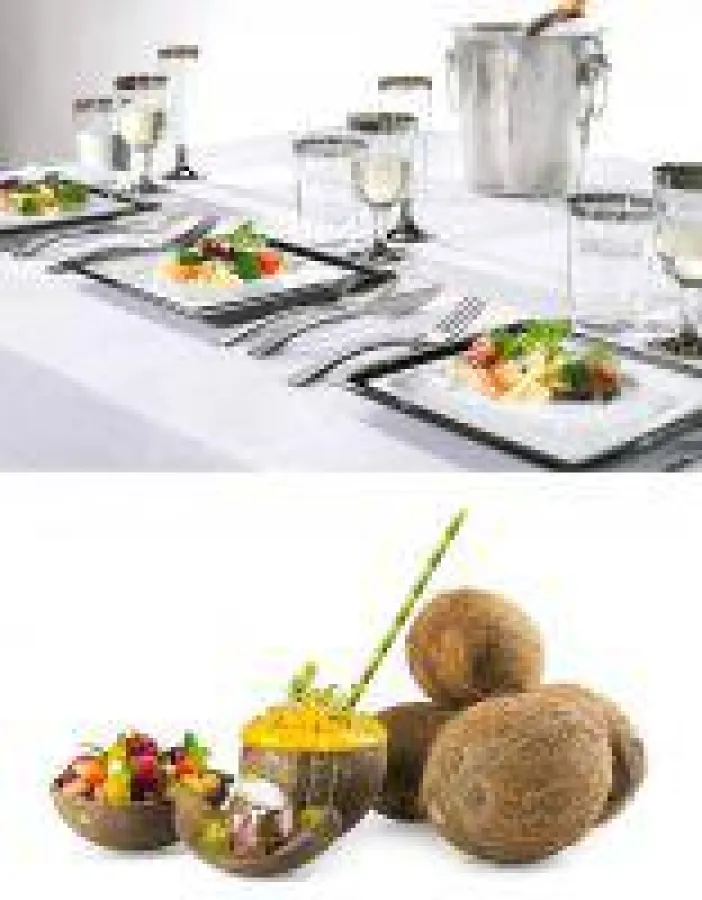 Mank Einweg- und Mehrweggeschirr wird über eigene Outlets und im Online-Shop sovieshop.de vertrieben.