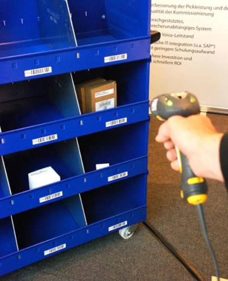 Per Multi-Order-Picking mit STRADIVARI WMS werden z. B. im Versandhandel mehrere Kommissionieraufträge parallel abgearbeitet.