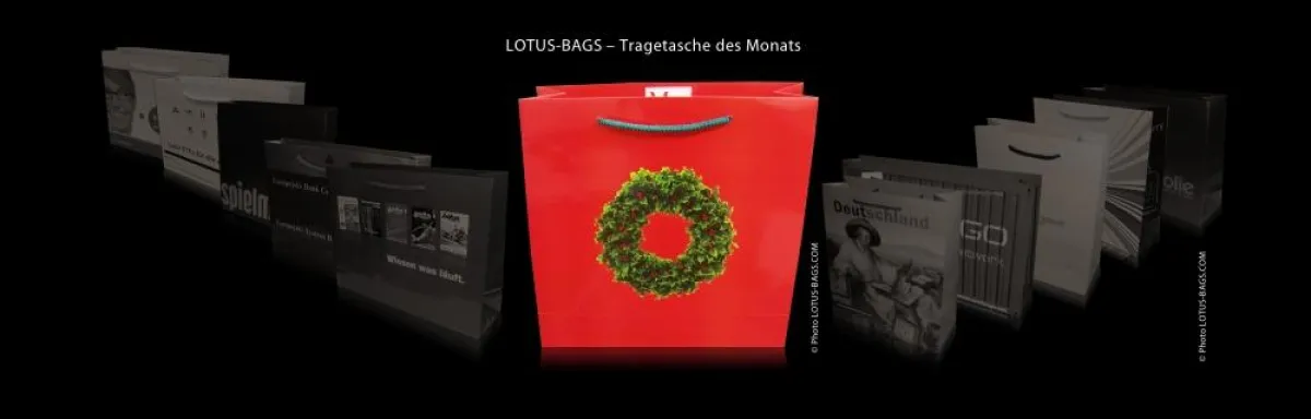LOTUS BAGS - Tragetasche des Monats
