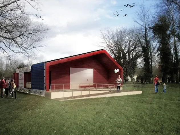 Bild: Rubner Haus beim Solar Decathlon 2014