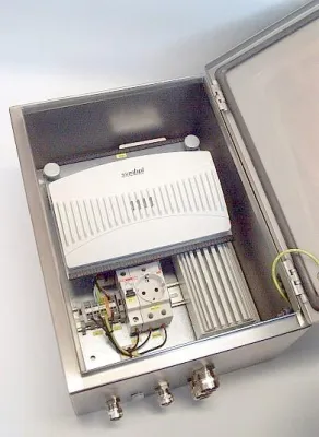 Bild: Beheiztes Klima-Schutzgehäuse für WLAN Access Points