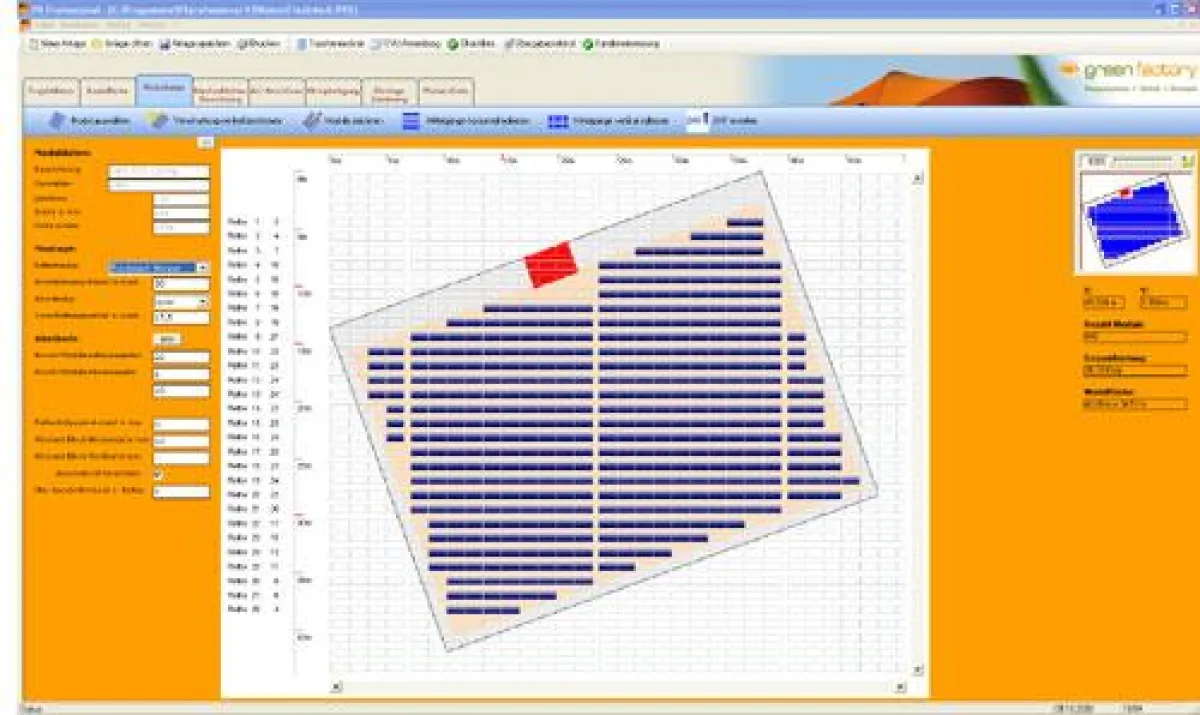 Flachdachbelegung mit GFprofessional 1.0