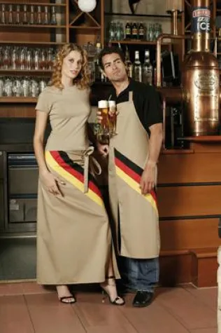 Bild: WM 2014: Flagge zeigen mit den Länderschürzen von CG Workwear