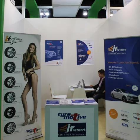 tyremotive auf der automechanika in Dubai Bild: tyremotive auf der automechanika in Dubai