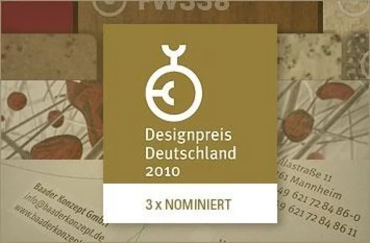 Bild: Drei Nominierungen für Designpreis Deutschland 2010