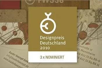 Drei Nominierungen für Designpreis Deutschland 2010 Bild: Drei Nominierungen für Designpreis Deutschland 2010