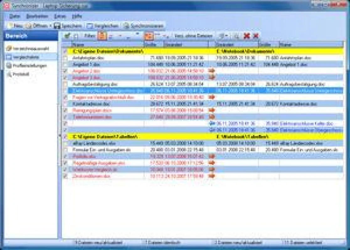 Synchronisation und Datensicherung/Backup mit den aborange.de-Tools