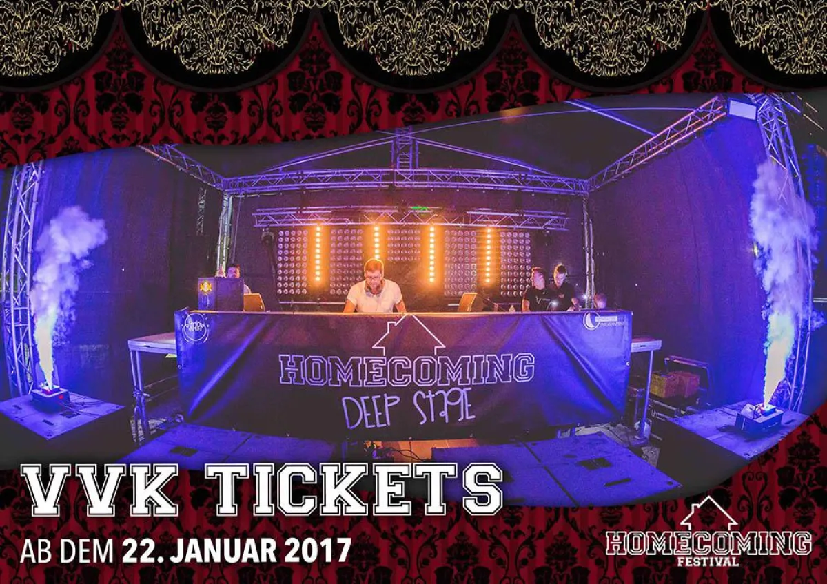 Oliver Schories auf der Homecoming Deep Stage beim Strabi Festival 2016