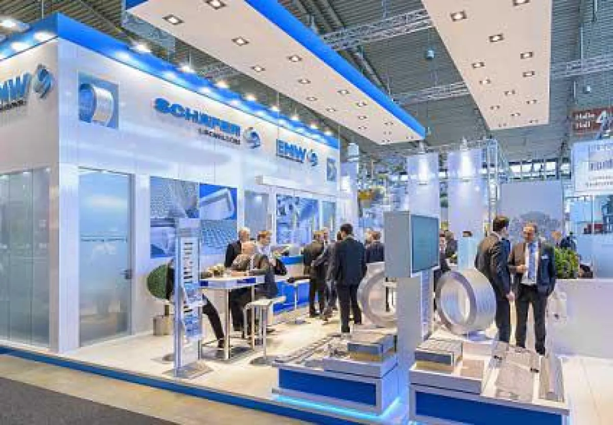 EMW Stahl-Service-Center und SCHÄFER Lochbleche auf der Blechexpo (c) SCHÄFER Werke GmbH
