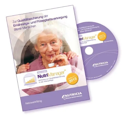 Bild: Mit dem NutriManager™ Homecare 2.1 auf der sicheren Seite in der Altenpflege