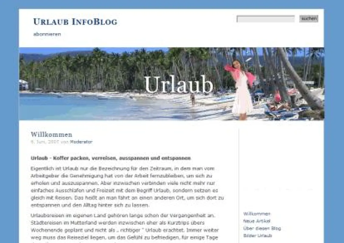 Urlaub 123 - Der Info-Blog zum Thema Reise