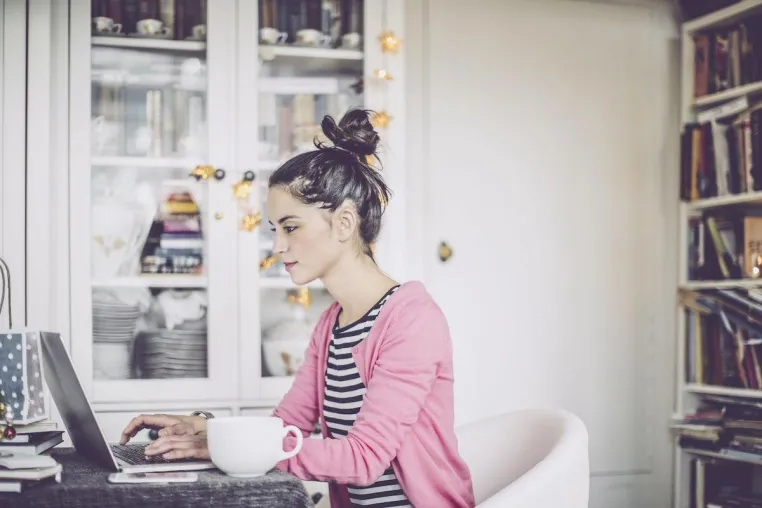 Bild: Ohne Headset ins Homeoffice