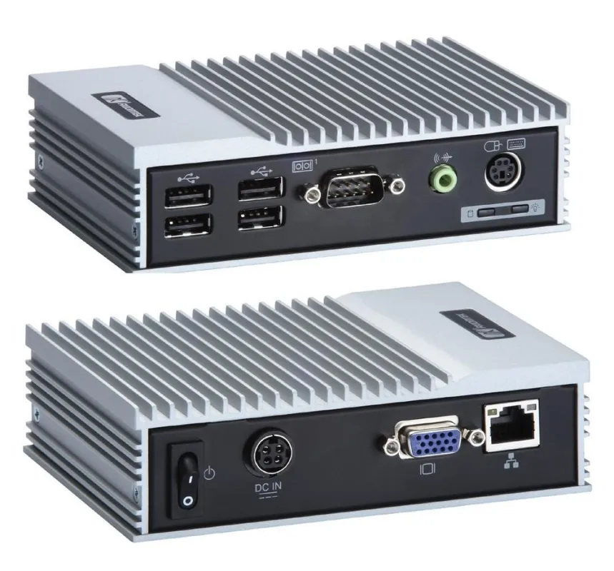 kompaktes Design mit Intels Atom Technologie: eBOX510-820-FL