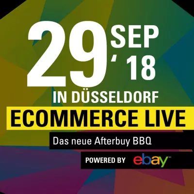 Bild: Ecommerce Live - Das neue Afterbuy BBQ am 29.09.2018 in Düsseldorf