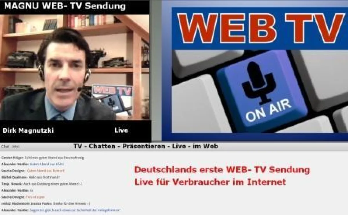 Magnu´s 1. Web-TV Sendung am 31.01.2012