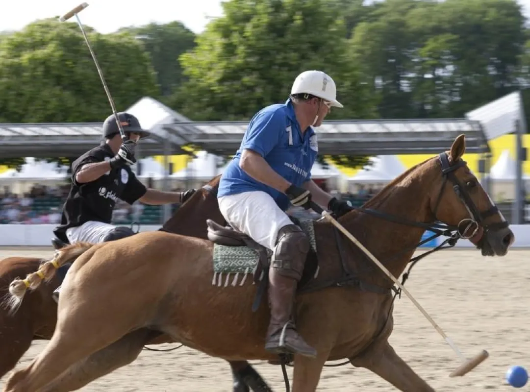 Veranstalter Mathieu van Delden ist selber leidenschaftlicher Polospieler.