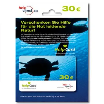 Bild: Valentinstag - Wer liebt mich, wer liebt mich nicht? Mit der HelpCard Zuneigung zeigen und gleichzeitig helfen