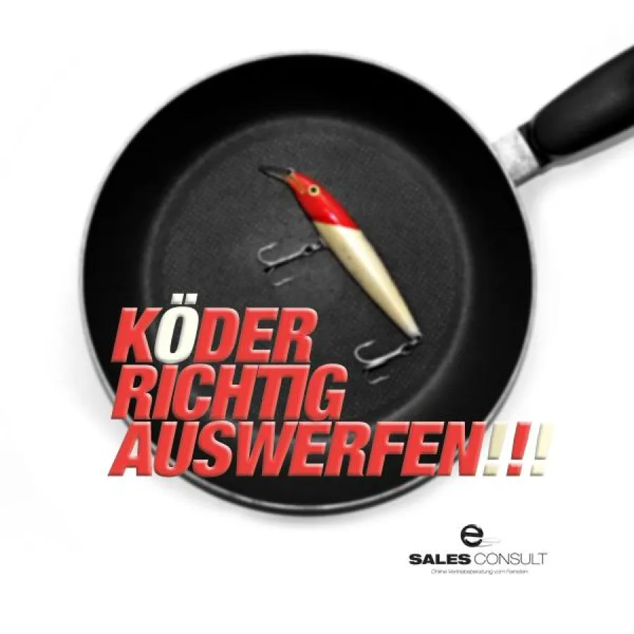 Der Köder muss dem Fisch schmecken - auch im Inteernet!