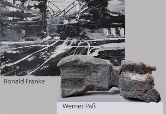 Bild: Moderne Kunst in Krefeld: Ronald Franke und Werner Paß