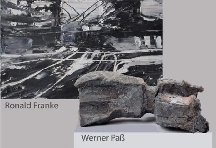Bild: Moderne Kunst in Krefeld: Ronald Franke und Werner Paß