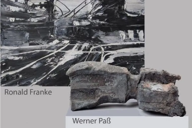 Bild: Moderne Kunst in Krefeld: Ronald Franke und Werner Paß