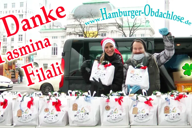 Bild: Prominente Helfer am Hauptbahnhof - Osterspecial am 4.4.