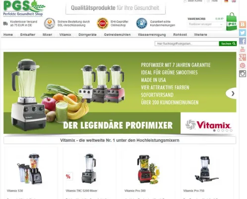 Bild: perfektegesundheit.de mit Google Zertifizierte Händler-Gütesiegel ausgezeichnet