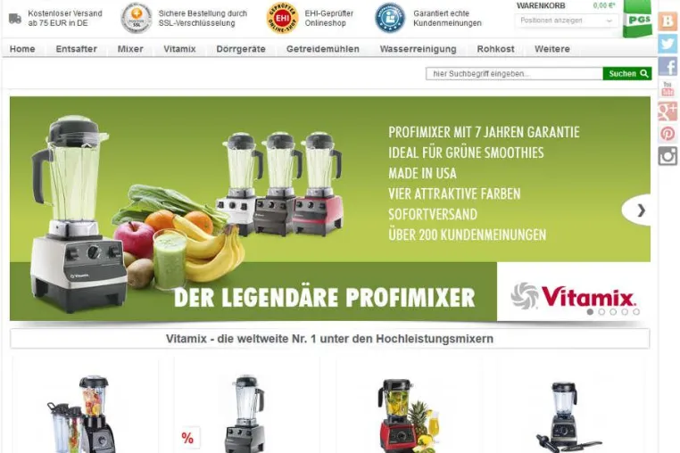 Bild: perfektegesundheit.de mit Google Zertifizierte Händler-Gütesiegel ausgezeichnet