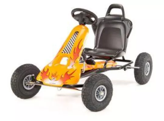 Ferbedo Go Kart jetzt als Exklusivmodell: Mit der lodernden Flamme auf zur Nummer Eins Bild: Ferbedo Go Kart jetzt als Exklusivmodell: Mit der lodernden Flamme auf zur Nummer Eins