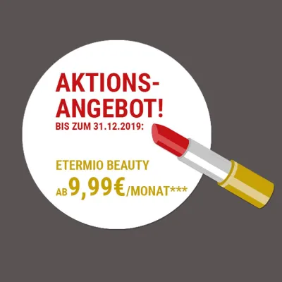Vorweihnachtliches Angebot: 66% Rabatt auf eTermio Beauty Bild: Vorweihnachtliches Angebot: 66% Rabatt auf eTermio Beauty