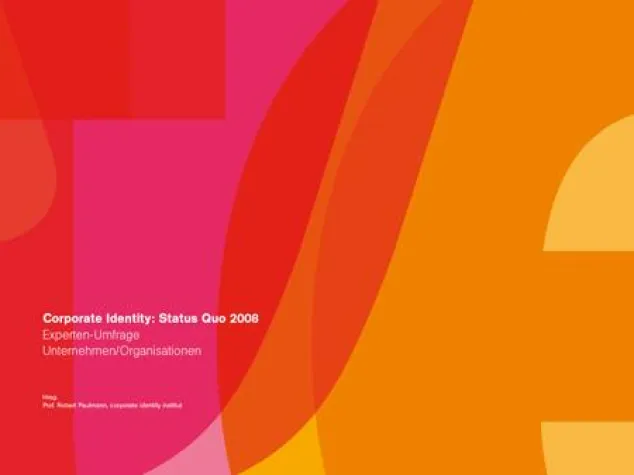 Bild: Expertenumfrage - »Corporate Identity - Status Quo 2008«