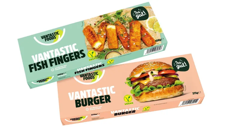 Bild: Vantastic Foods launcht mit dem Vantastic Burger und den Vantastic Fish Fingers doppelten veganen Genuss