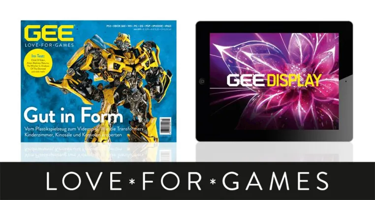 Bild: GEE Display startet auf dem iPad durch: Das beliebte Games-Magazin in den TOP 10 der New-Apps