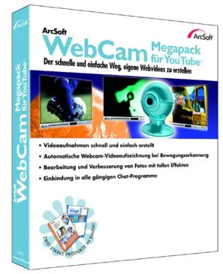 Bild: ArcSoft WebCam Megapack für YouTube™: Eigene Videos für das Web erstellen