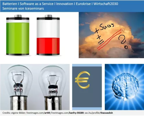 Bild: SaaS, Wirtschaft2030, Batterien und Innovation - Seminare in 2016 von Iceseminars