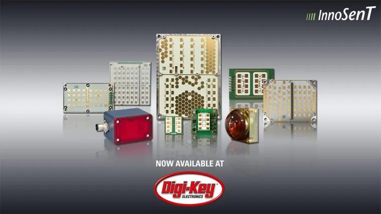 Bild: Radarsortiment von InnoSenT jetzt bei Digi-Key Electronics verfügbar